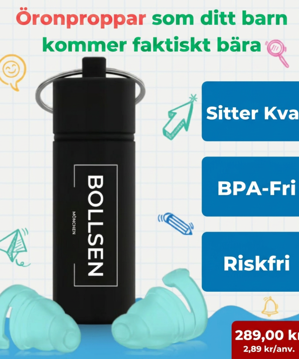 Kidz+ Barnöronproppar för simning