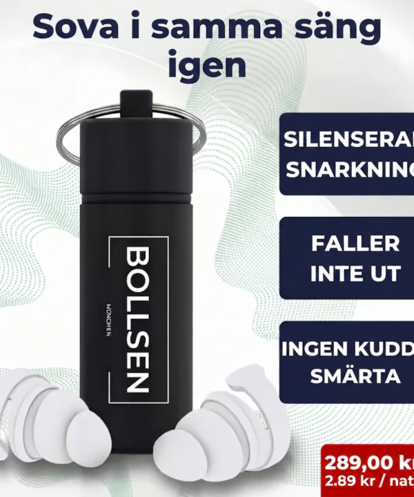 Life+ öronproppar för sömn och snarkning